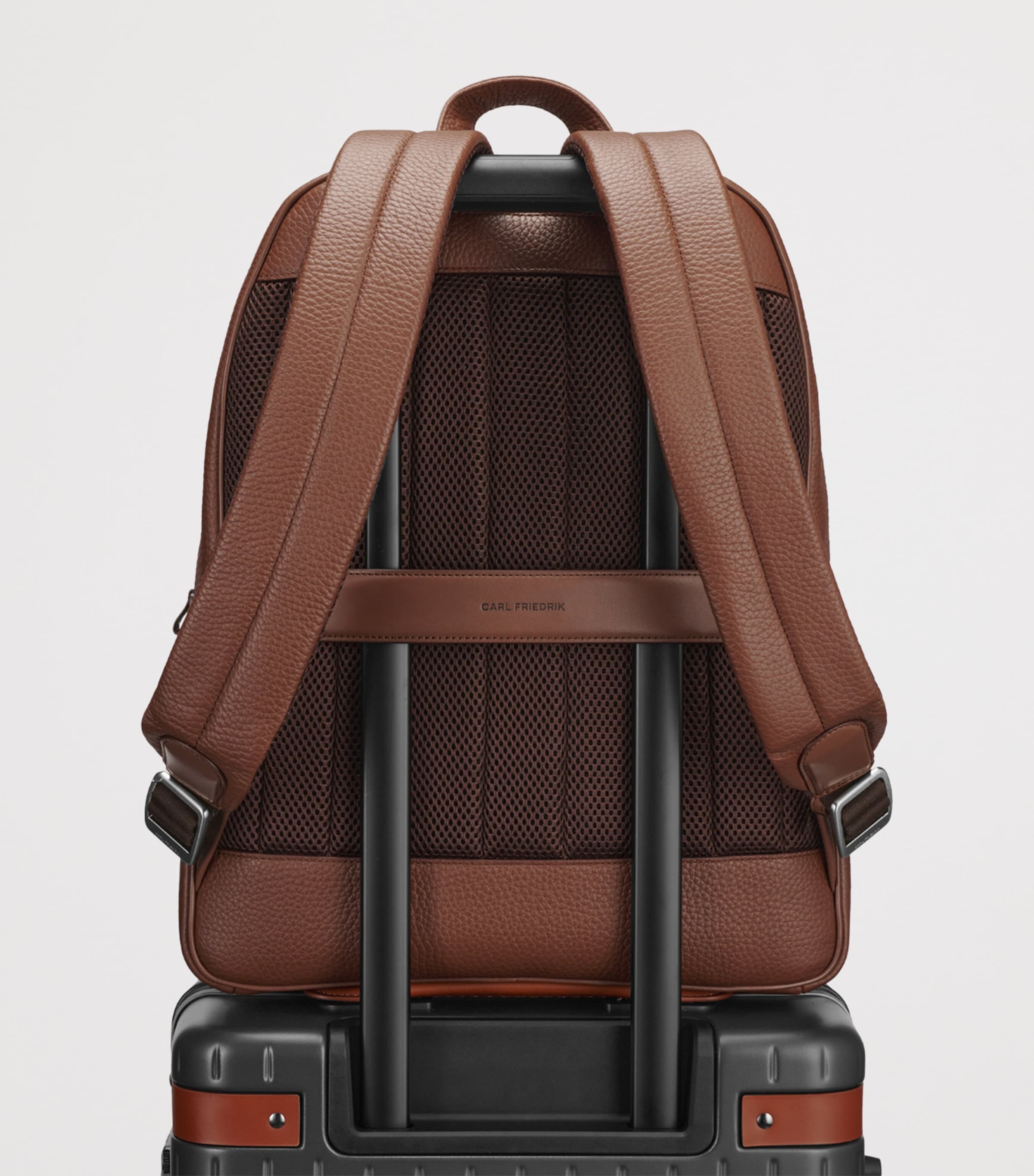 Carl Friedrik Leather Ayrton Backpack