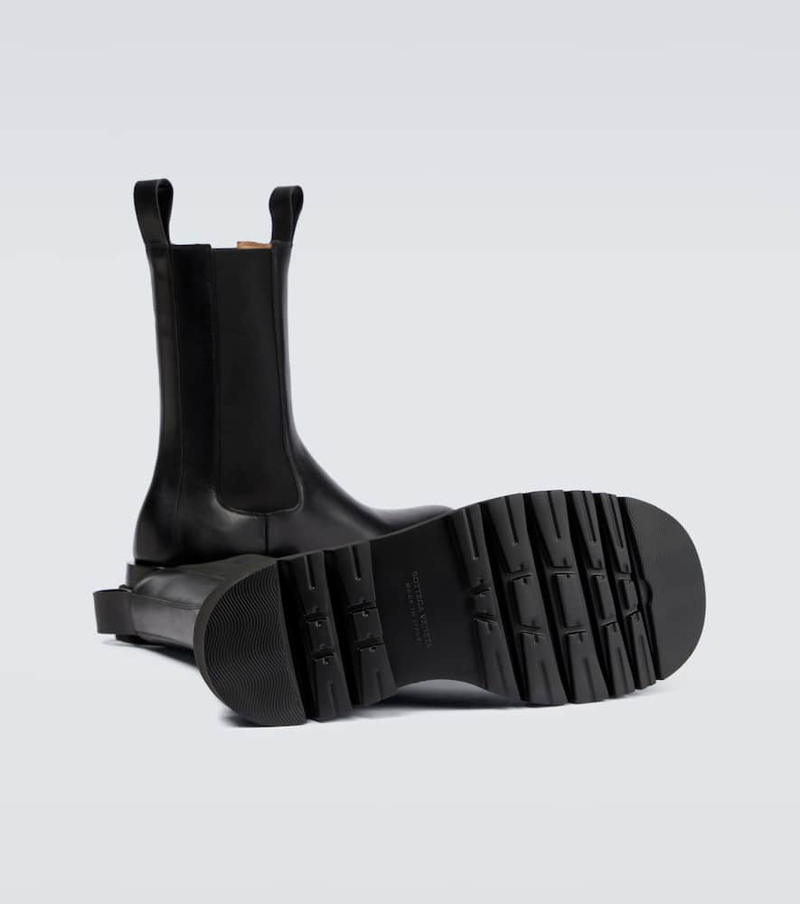 Bottega Veneta Lug leather ankle boots