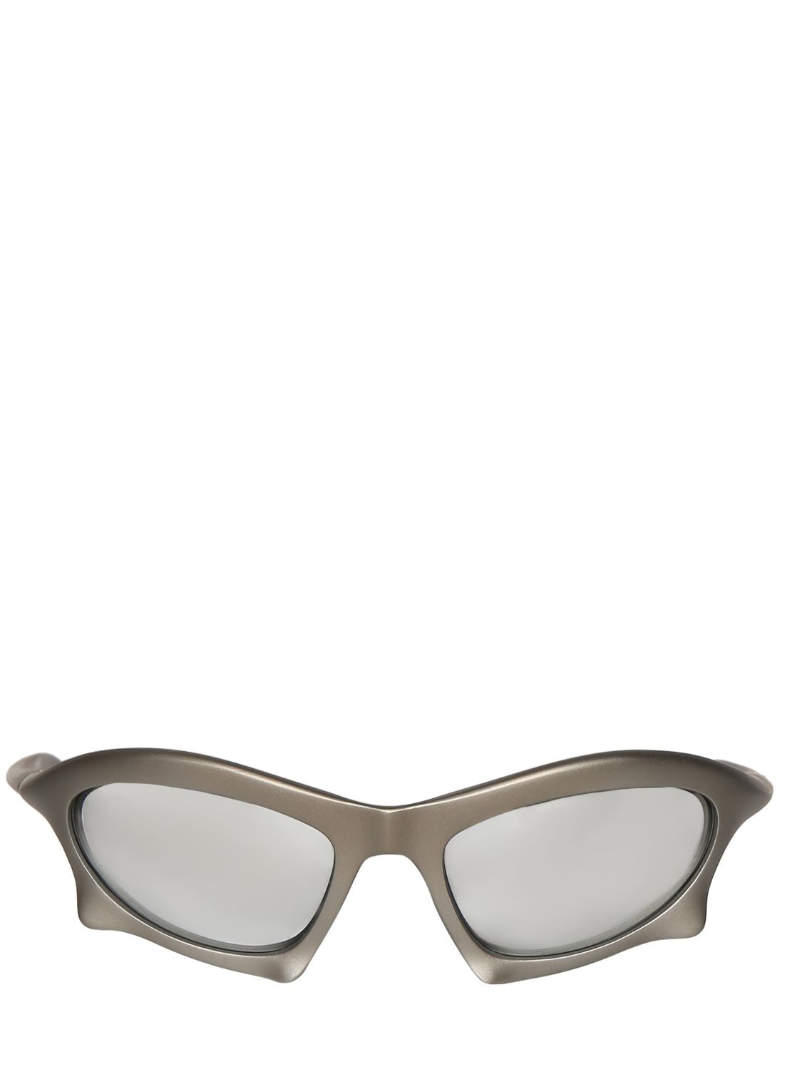 Balenciaga 0229s Bat Rectangular Nylon Sunglasses - Realry: A