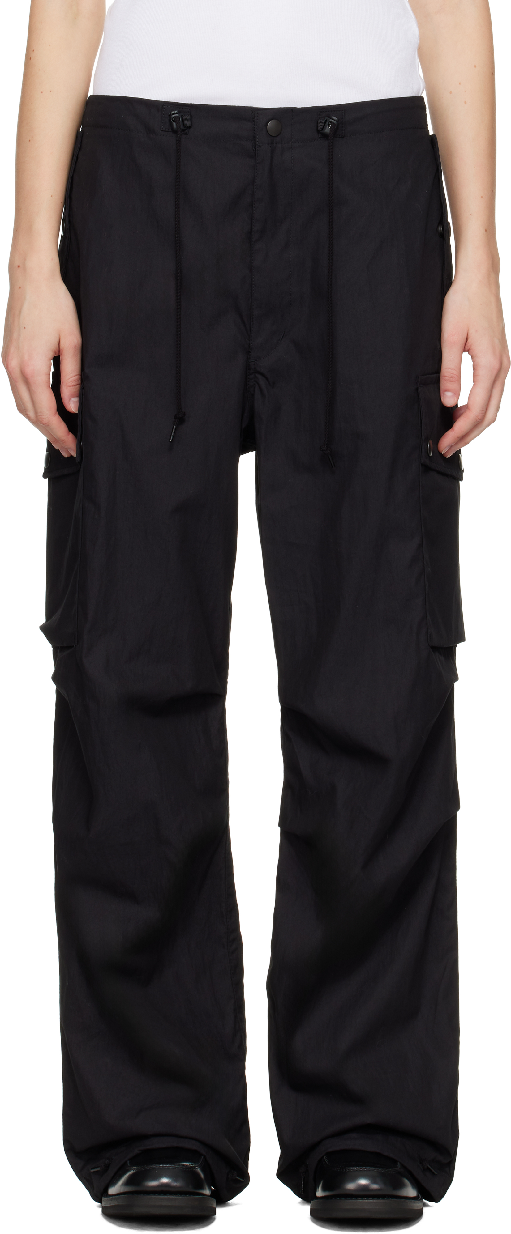 NEEDLES Black Field Cargo Pants