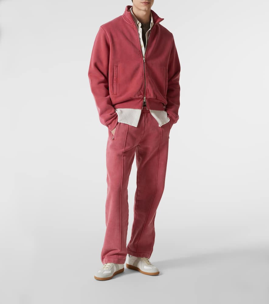 Mob cotton jersey track jacket