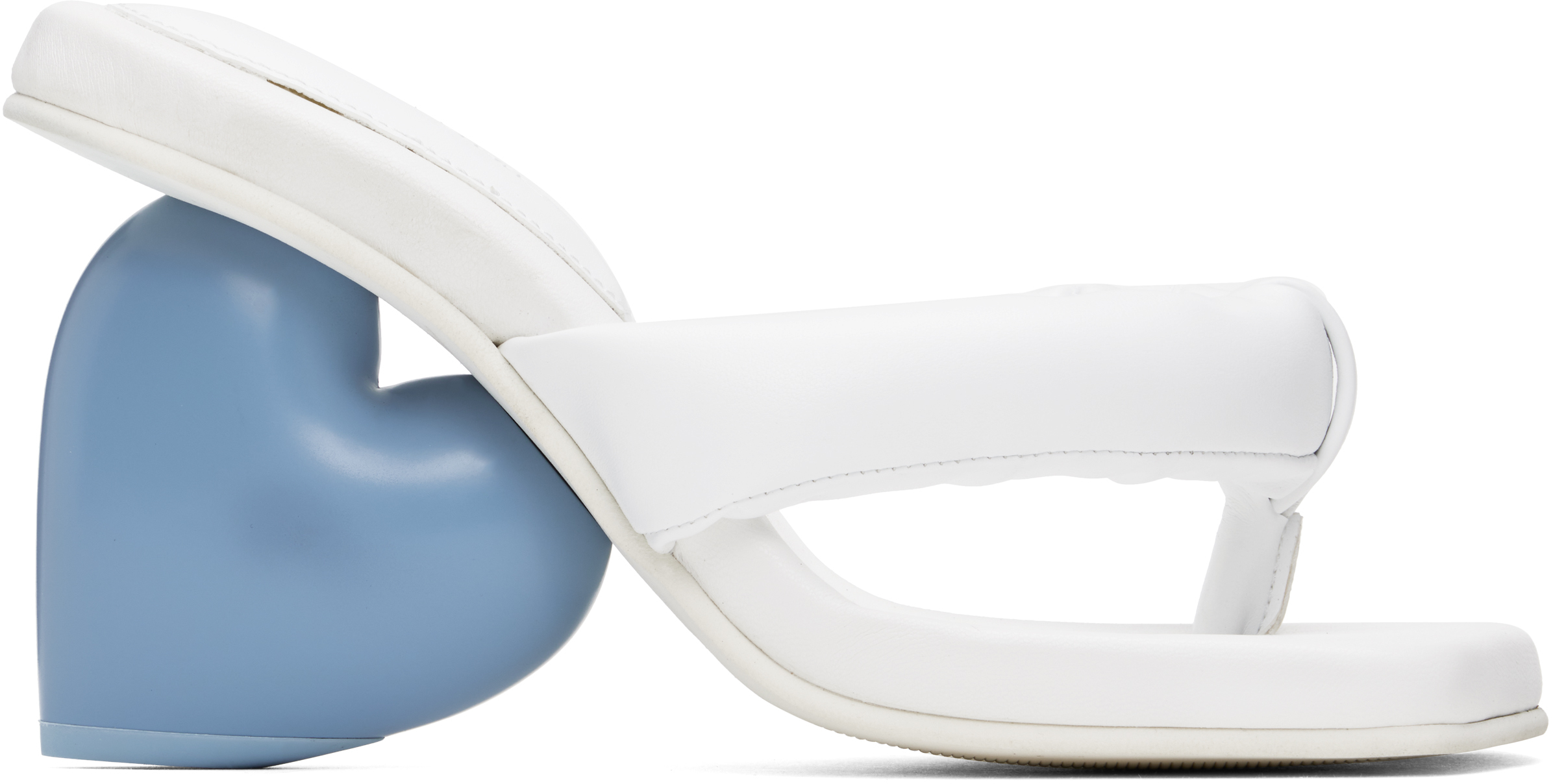 YUME YUME White Love Heeled Sandals