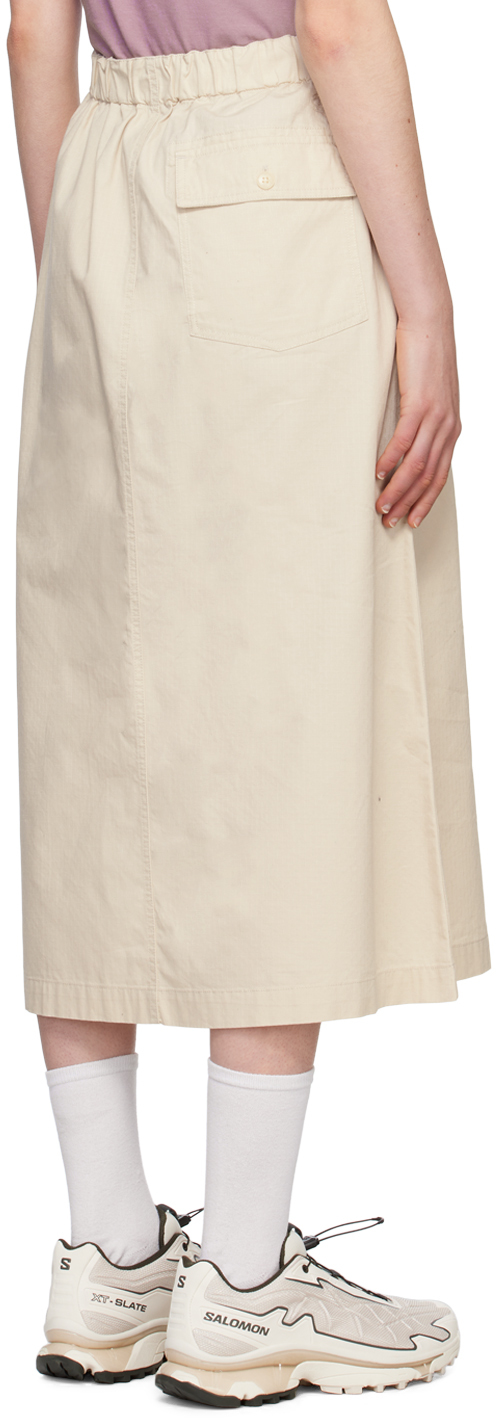 Snow Peak Off White Takibi Maxi Skirt - Realry: A global fashion