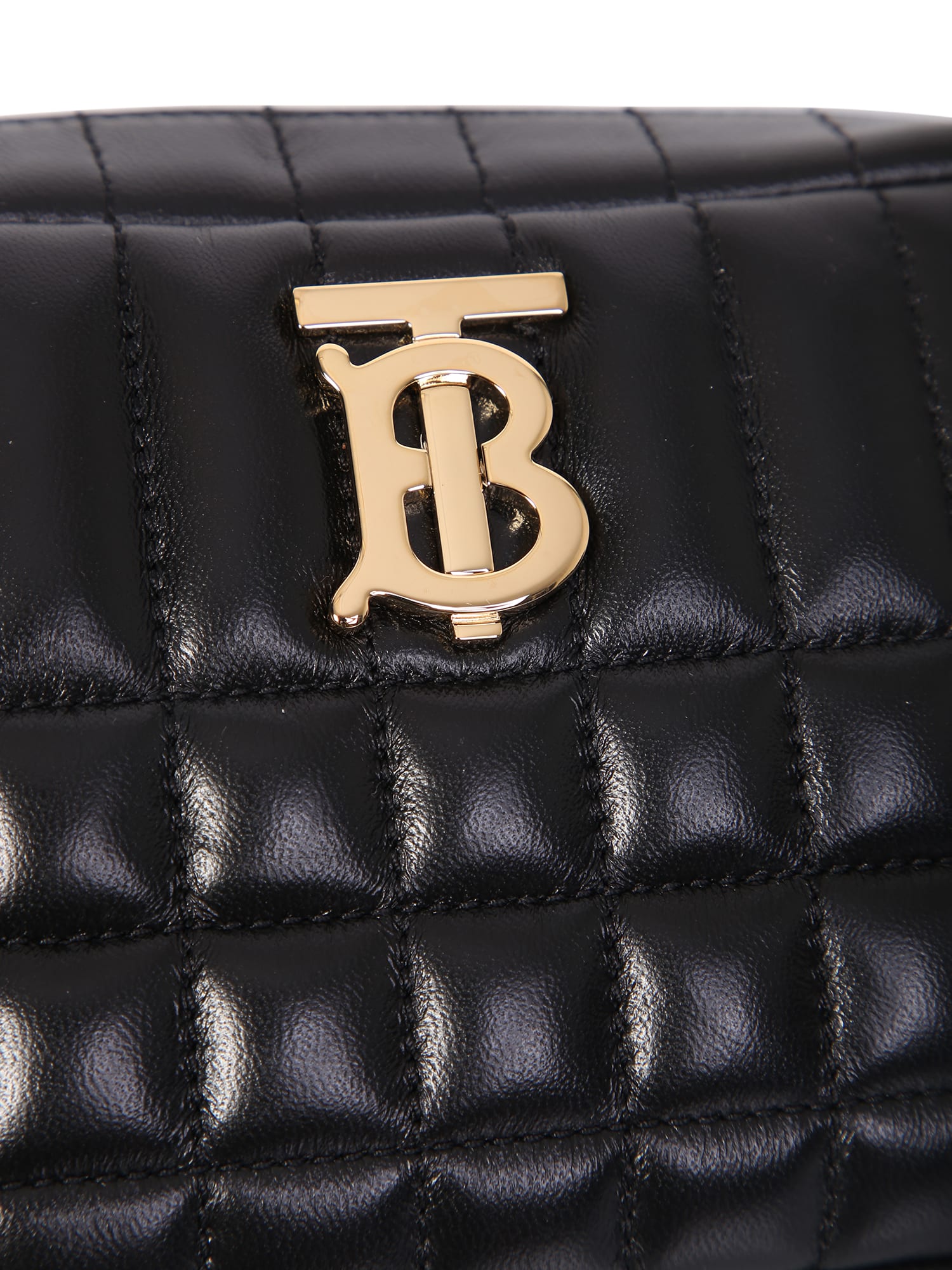 BURBERRY: Lola bag in quilted leather - Black  Burberry mini bag 8060836  online at