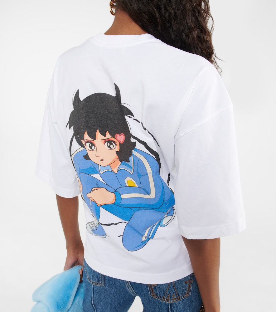 X Run Hany logo cotton T-shirt