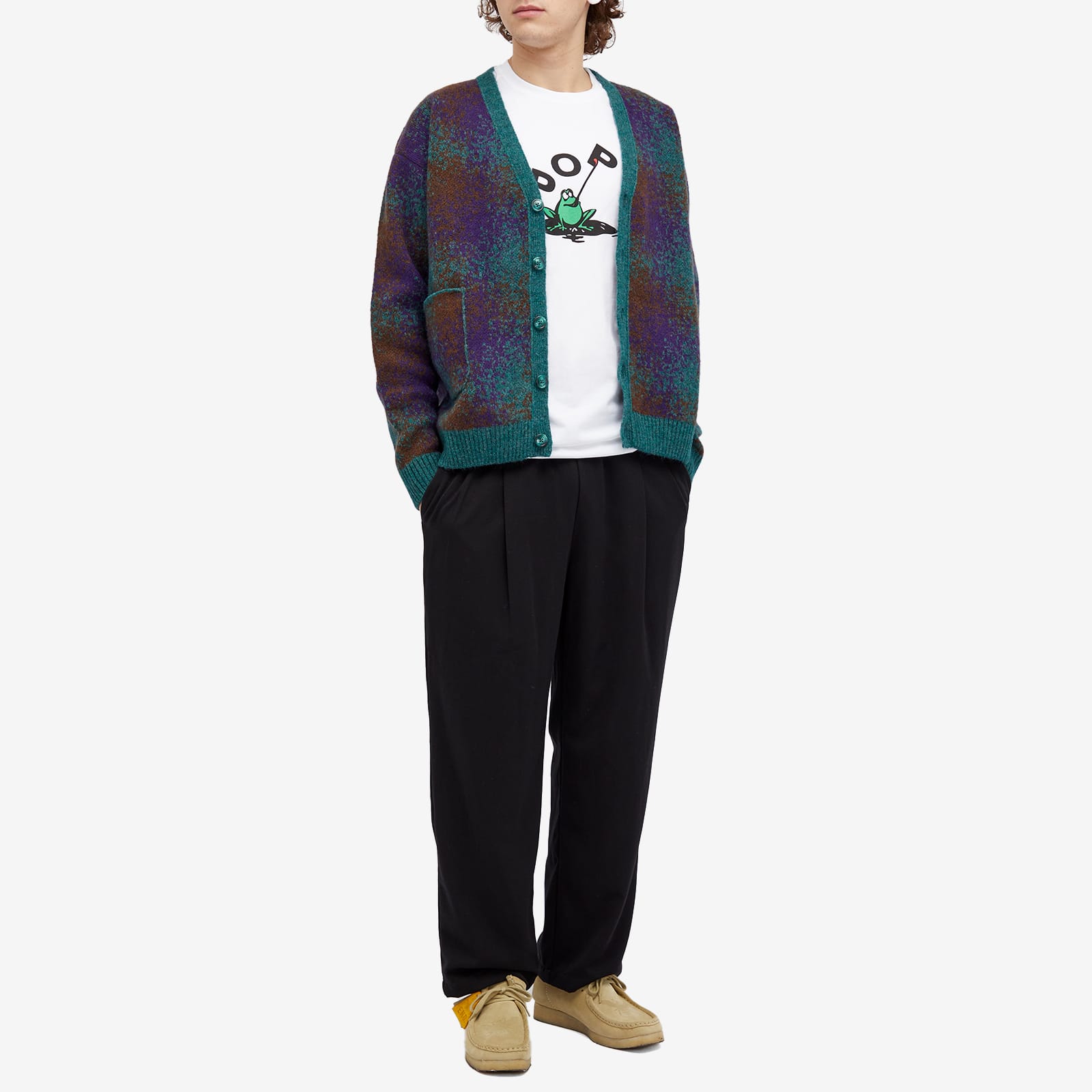 Men's Cardigan in Multi