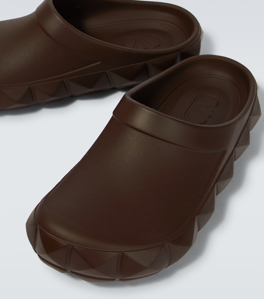 Roman Stud Turtle clogs