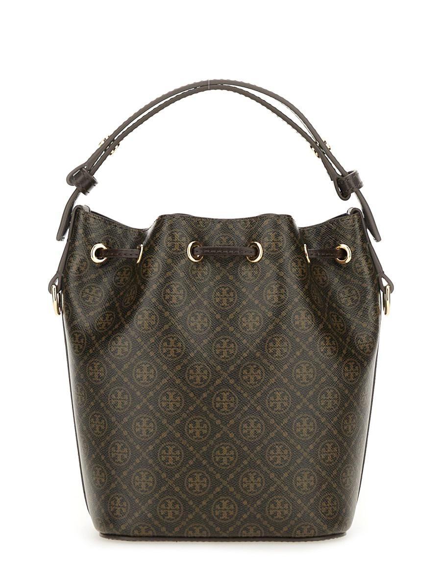 "T Monogram" Bucket Bag