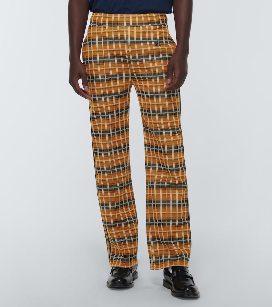 Samuel checked track pants