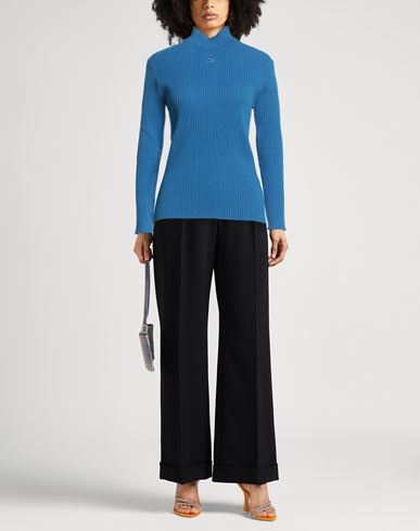 Woman Turtleneck Light blue