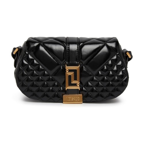 Versace Greca Goddess Mini Quilted Crossbody Bag