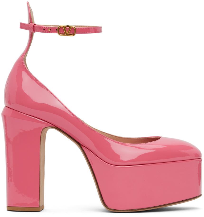 pink valentino pumps