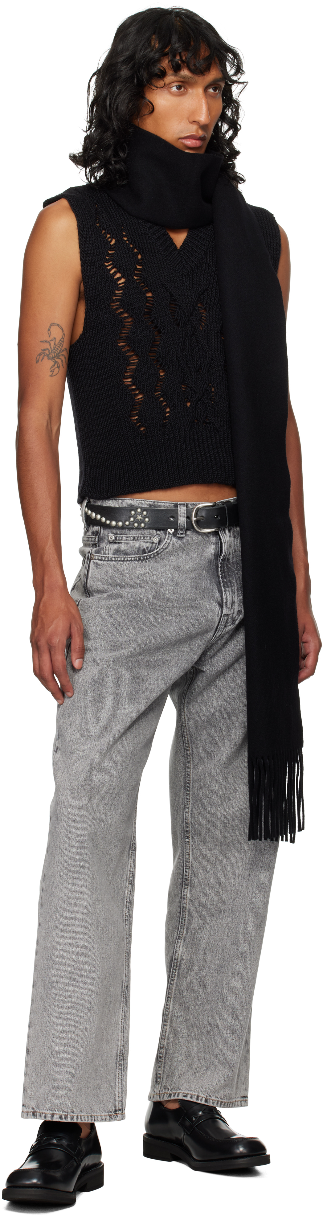 OUR LEGACY Black Estate Scarf