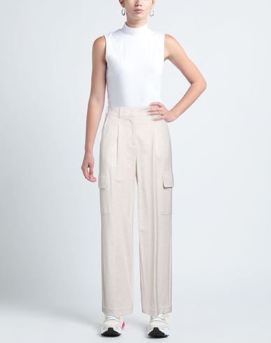 Woman Pants Cream