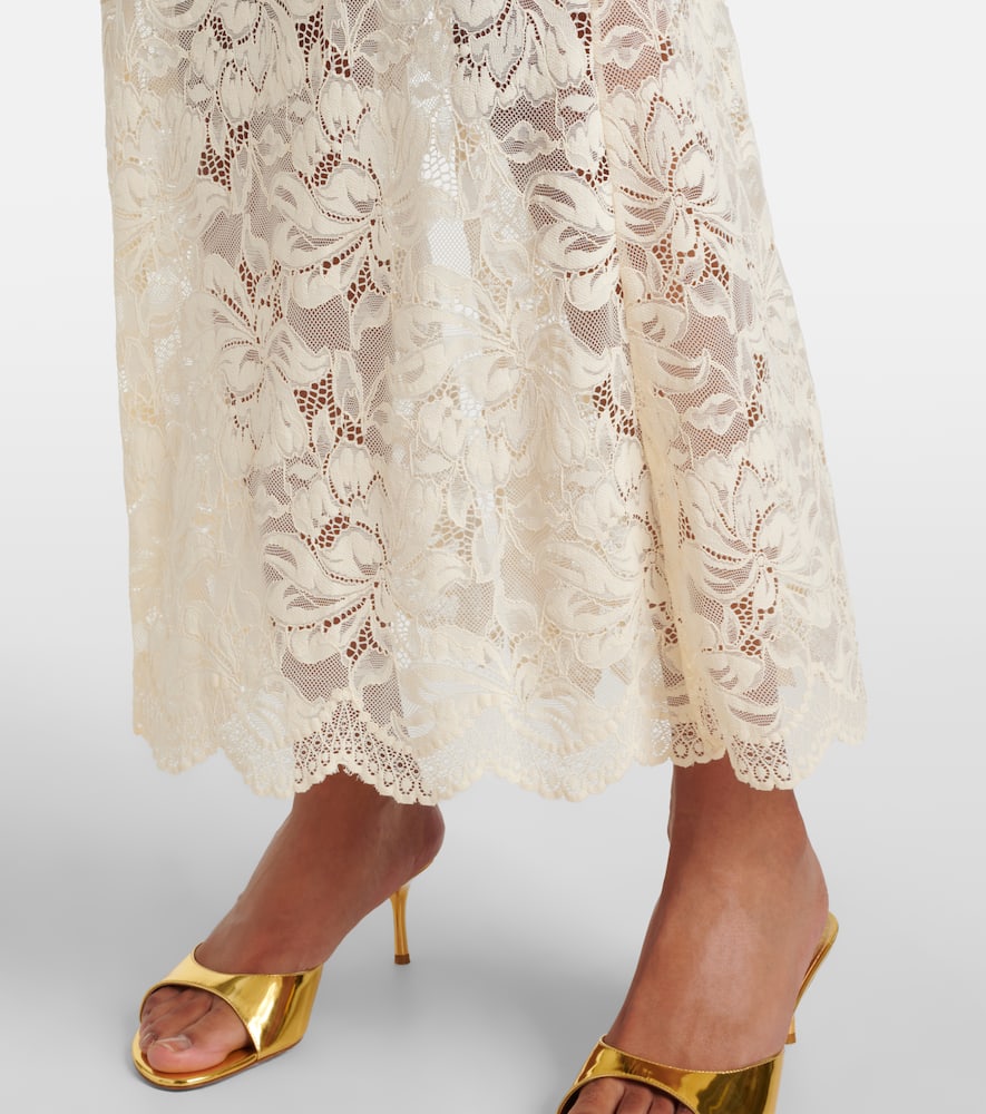 Lace maxi dress