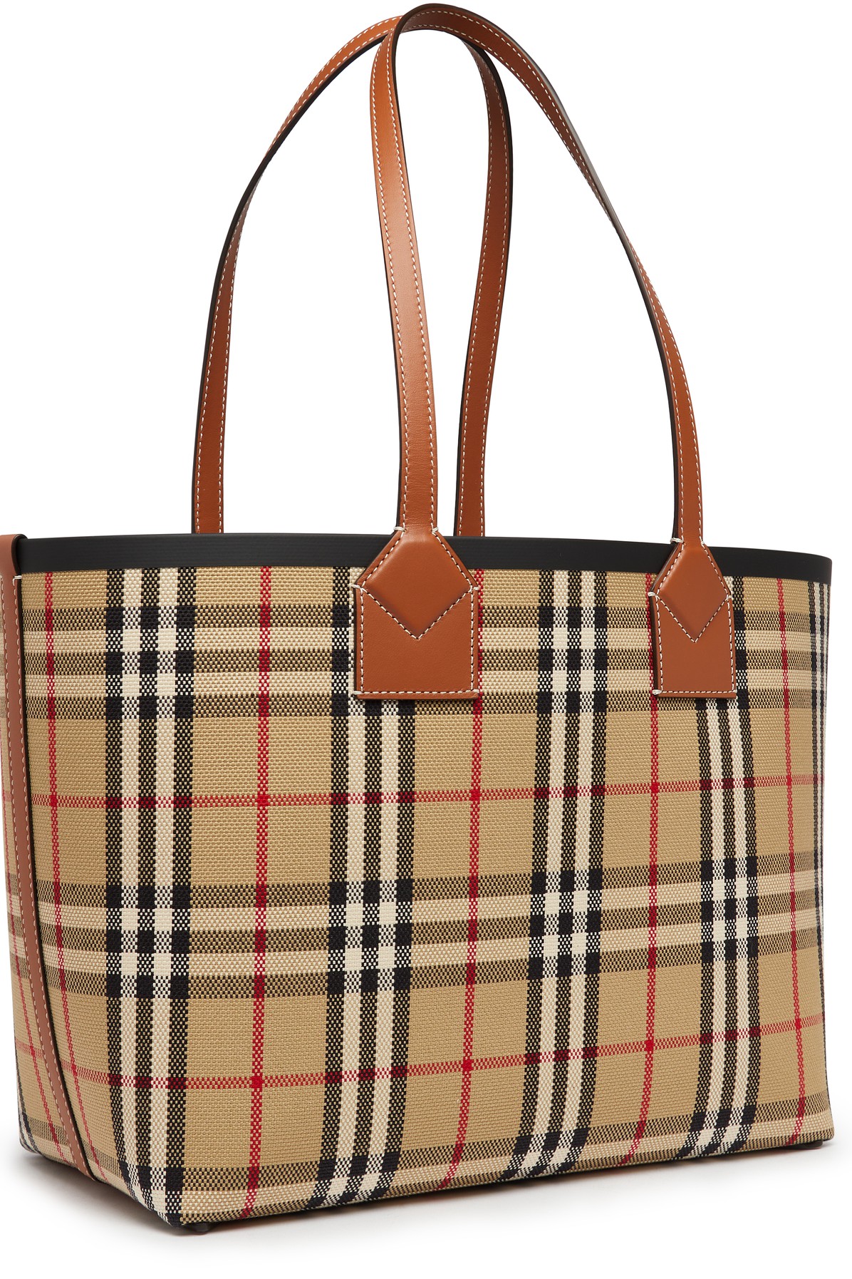 Burberry Medium London Check Tote Bag