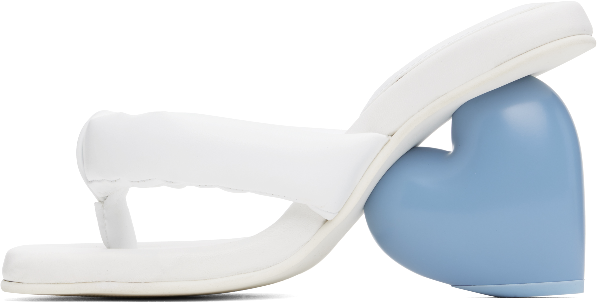 YUME YUME White Love Heeled Sandals