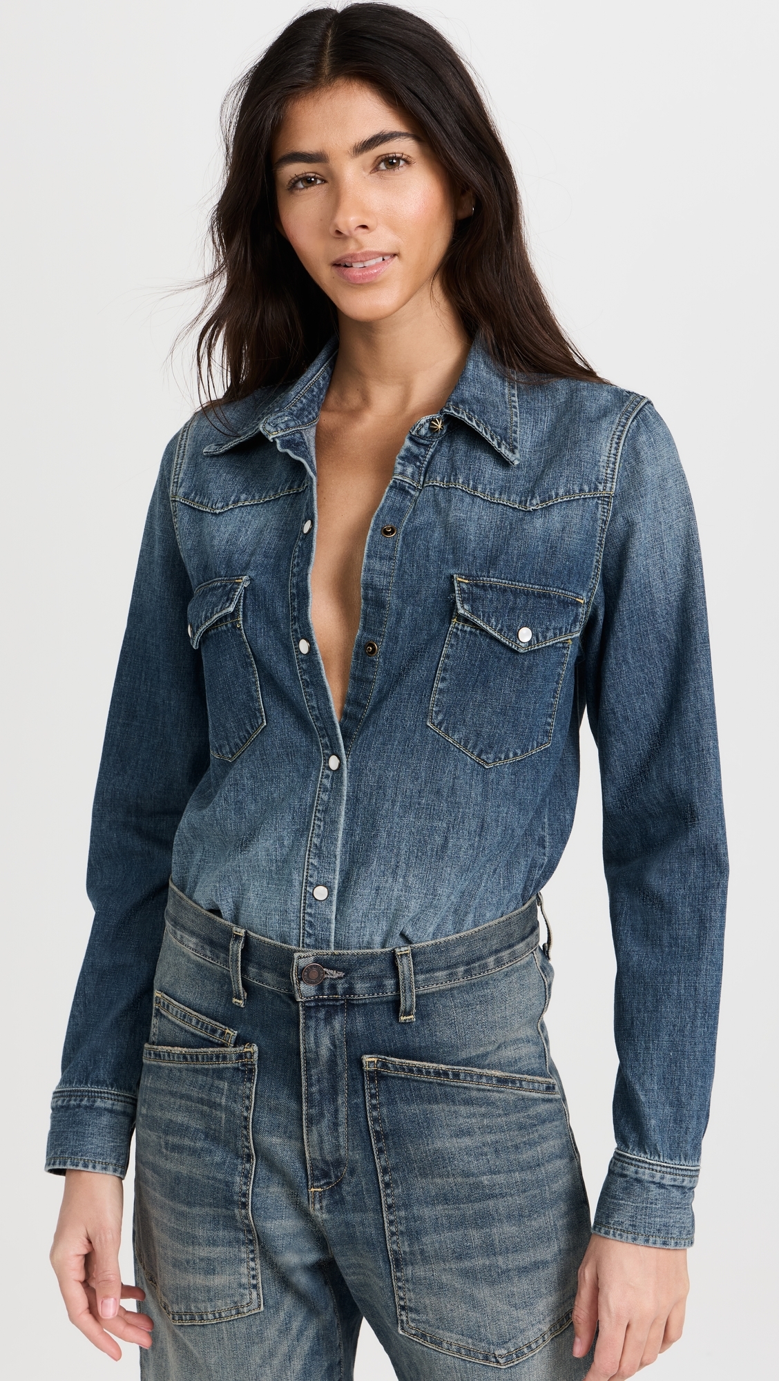Travis Denim Shirt Classic Wash