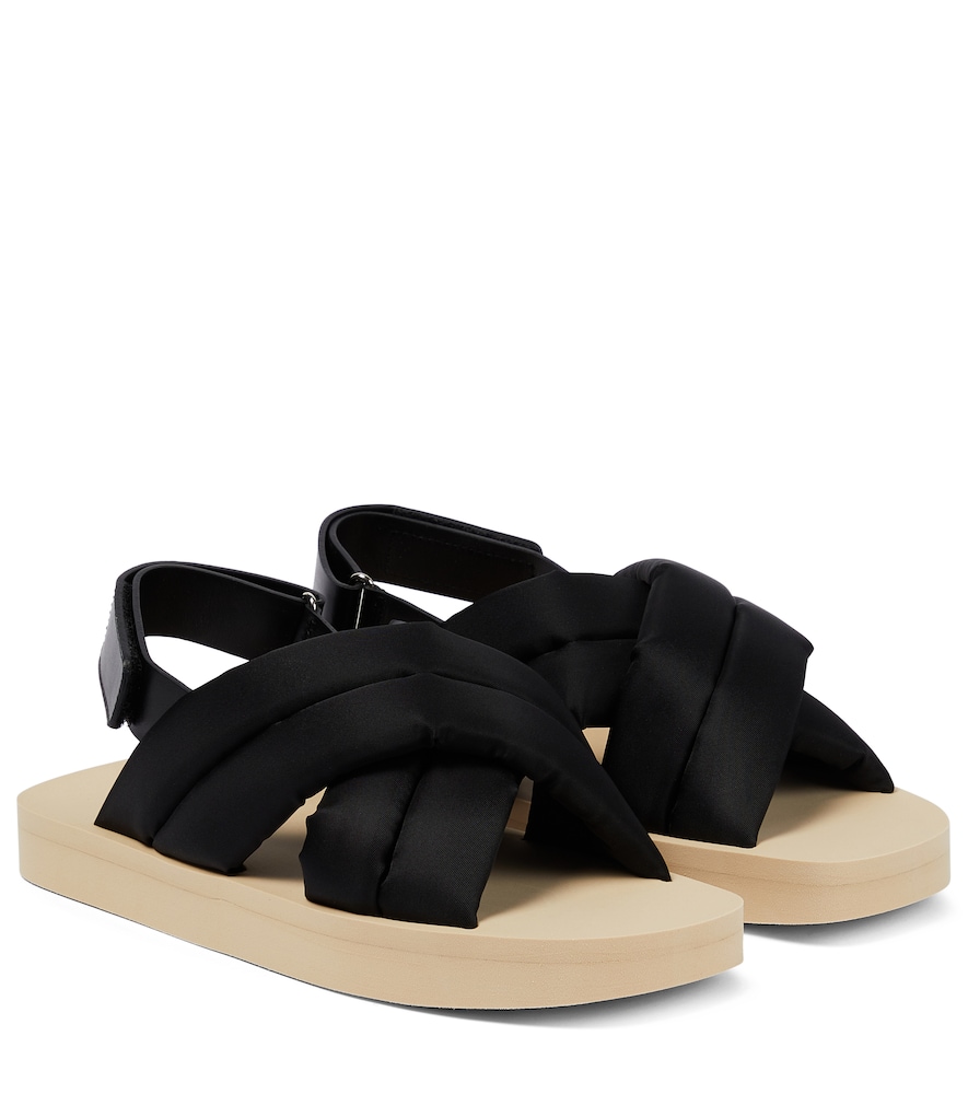 Float padded sandals