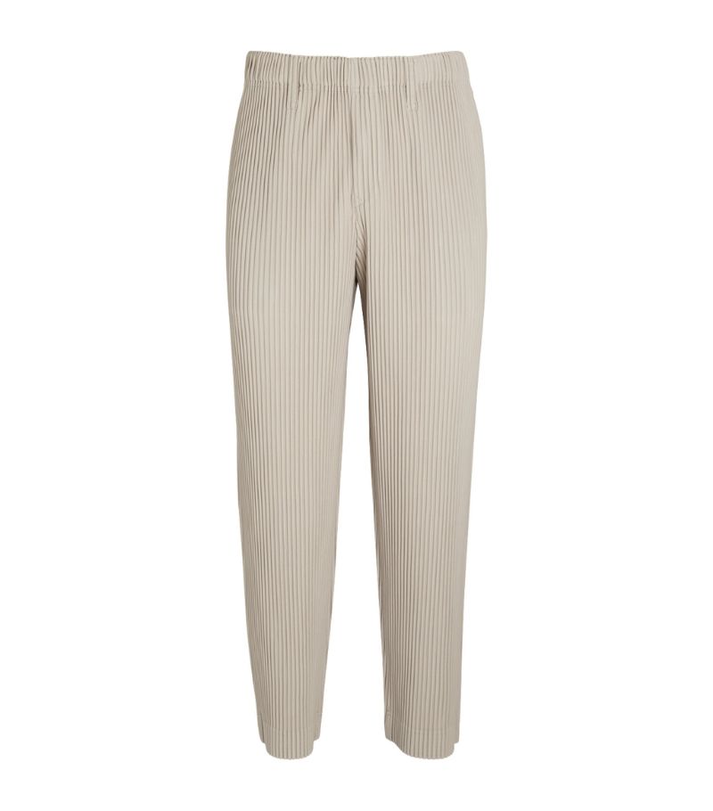 Homme Plisse Issey Miyake 남성 Pleated Straight Trousers