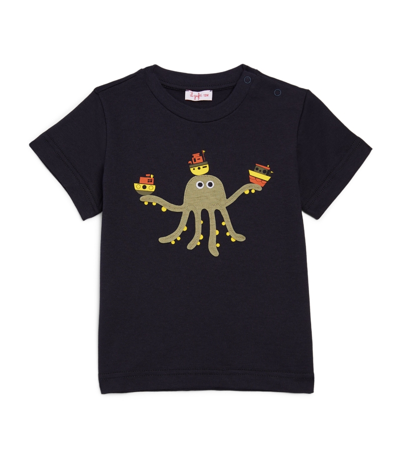 IL GUFO Octopus T-Shirt (6-36 Months)