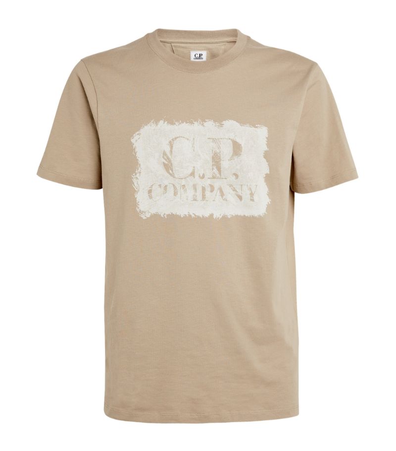 CP컴퍼니 남성 Logo Print T-Shirt