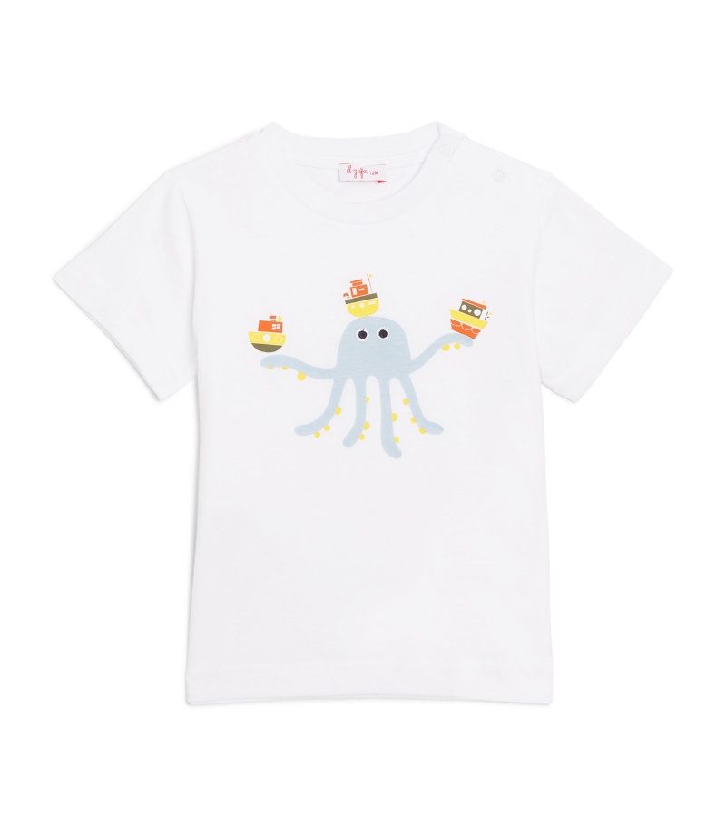 IL GUFO Octopus T-Shirt (6-36 Months)