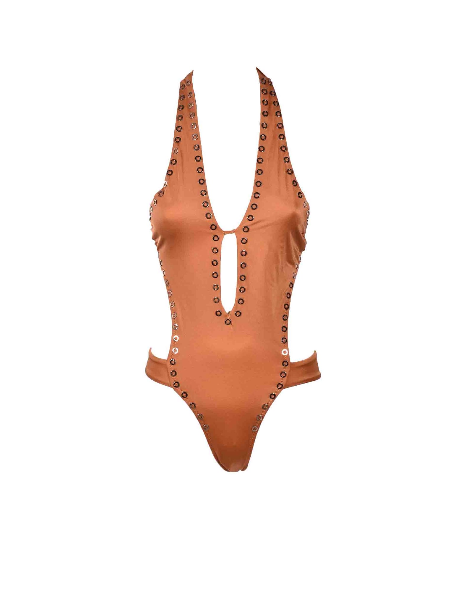 핀코 여성 Womens Leather Swimsuit 13638094
