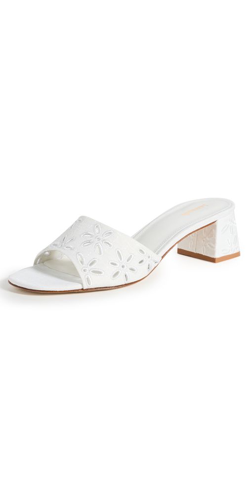 Brigitte Sandals White