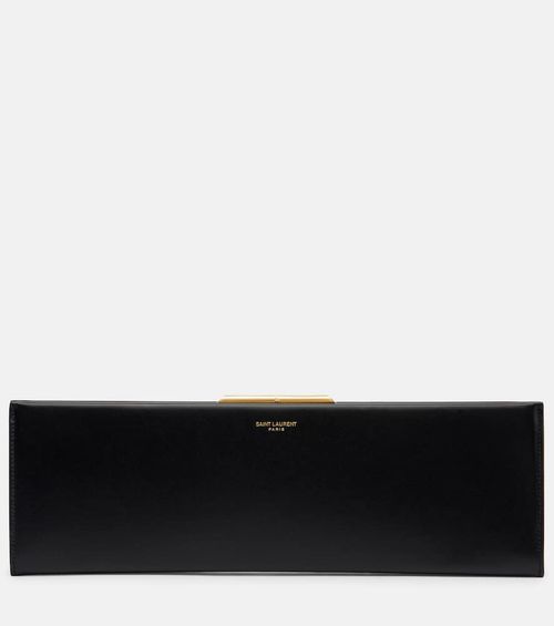 Saint Laurent Midnight Small leather clutch