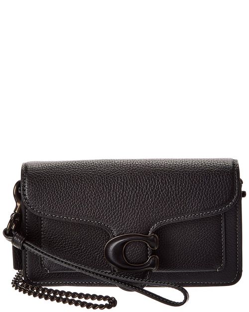 Tabby Leather Wristlet