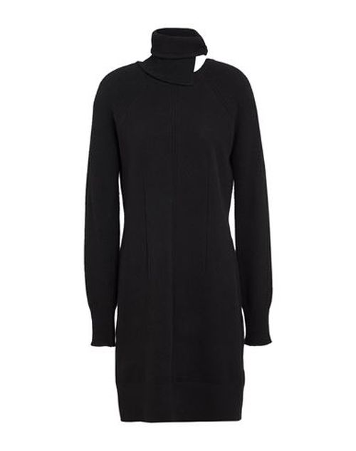 Ermanno Scervino Woman Mini dress Black Size 6 Wool, Cashmere, Polyamide, Elastane