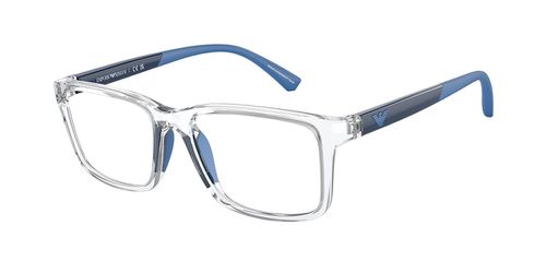 Emporio Armani EK3203 Kids 5893 Men's Eyeglasses Clear Size 50 - Blue Light Block Available