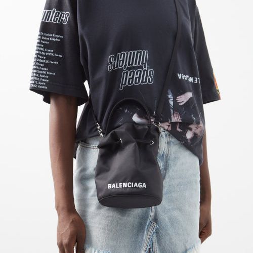 Balenciaga 'Wheel Xs' Bucket Bag - Realry: A global fashion sites aggregator