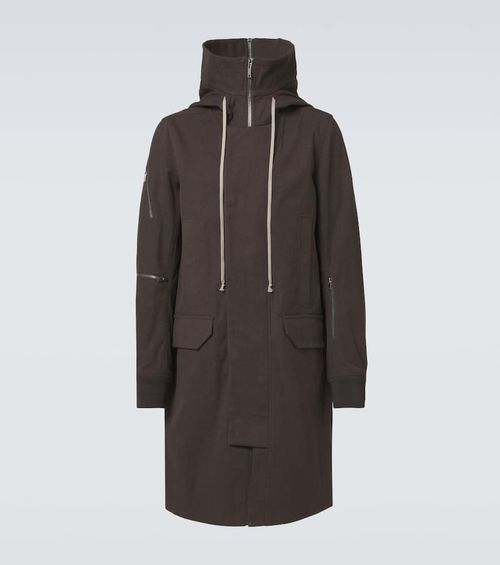 Oversized cotton coat