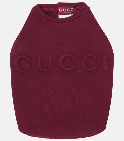 Gucci Gucci Script cotton-blend dog sweater