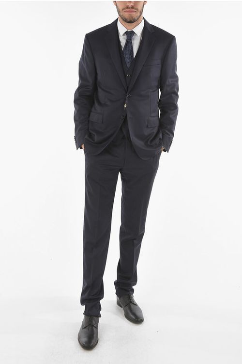 3-Piece ACADEMY Virgin Wool Suit