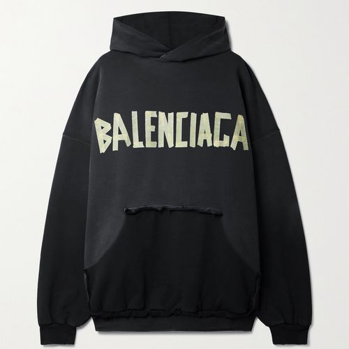 BALENCIAGA Cotton-jersey hoodie