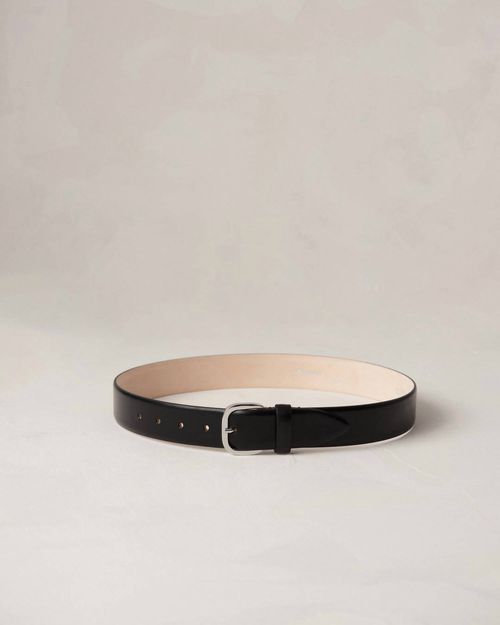 Women's Jeanne Belt In Black/ Silver