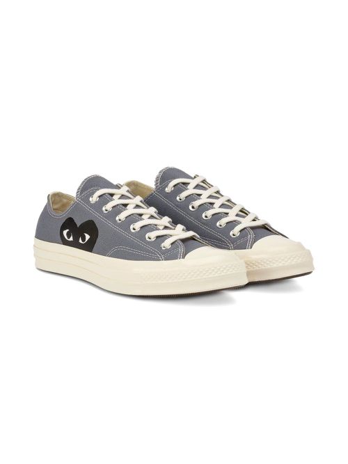 Chuck 70 heart-logo low-top sneakers - Grey