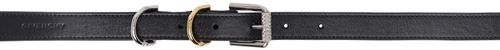 Givenchy Black Voyou Belt