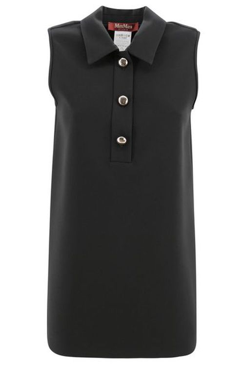 Max Mara Studio Sleeveless Polo Shirt