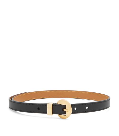 Leather Pebble Belt