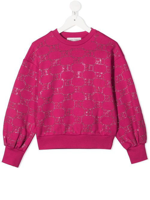 Logo print sweatshirt - Pink