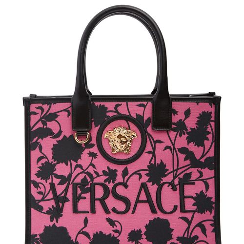 Versace Allover small tote bag - Realry: A global fashion sites aggregator