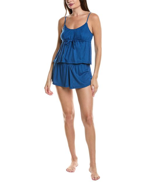 2Pc Need A Nap Shortie Set