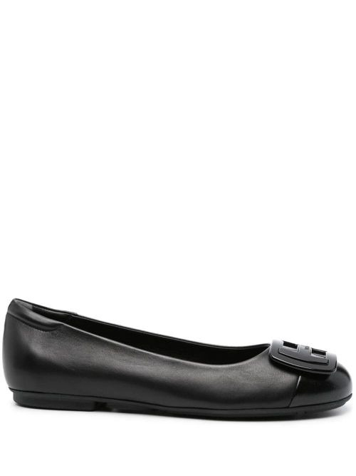 H661 Leather Ballerinas
