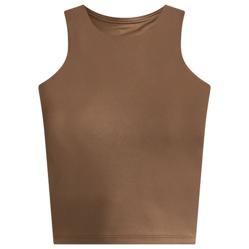 Women's Refina Longline Bra Top in Smokey Brown