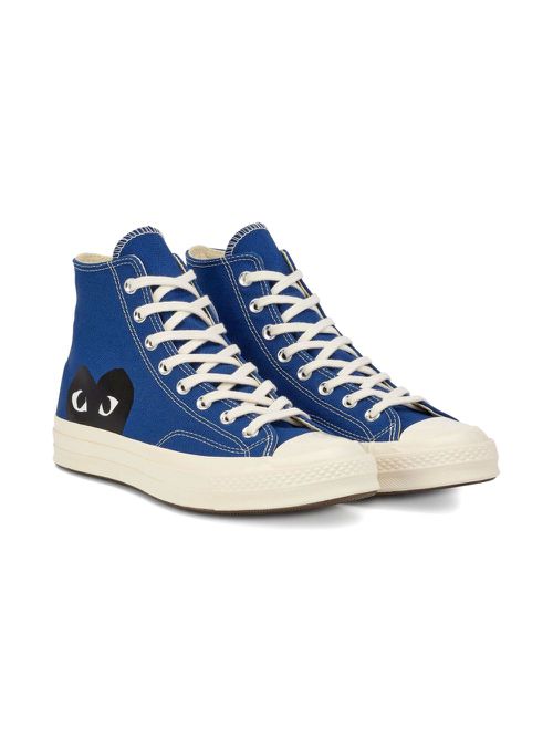 Chuck 70 heart-logo hi-top sneakers - Blue