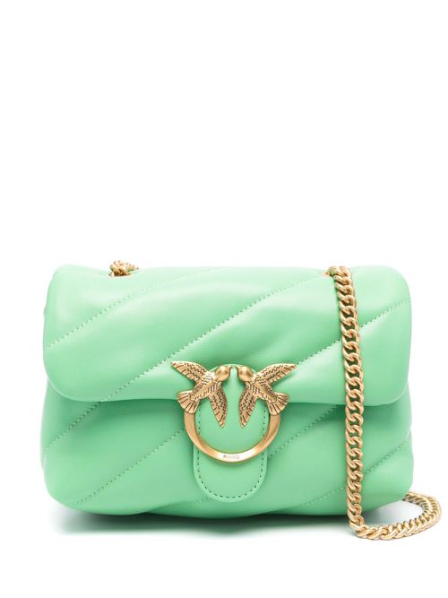 Mini Love Puff cross body bag - Green